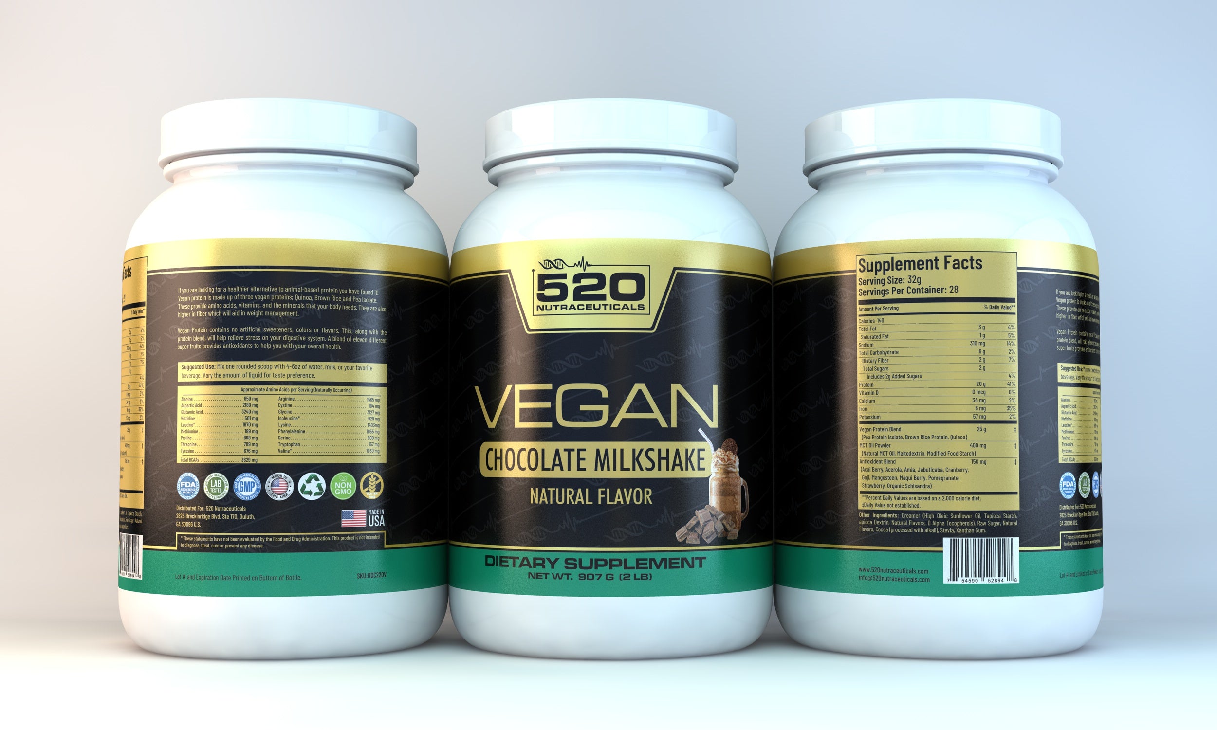 Vegan Natural Whey Protein