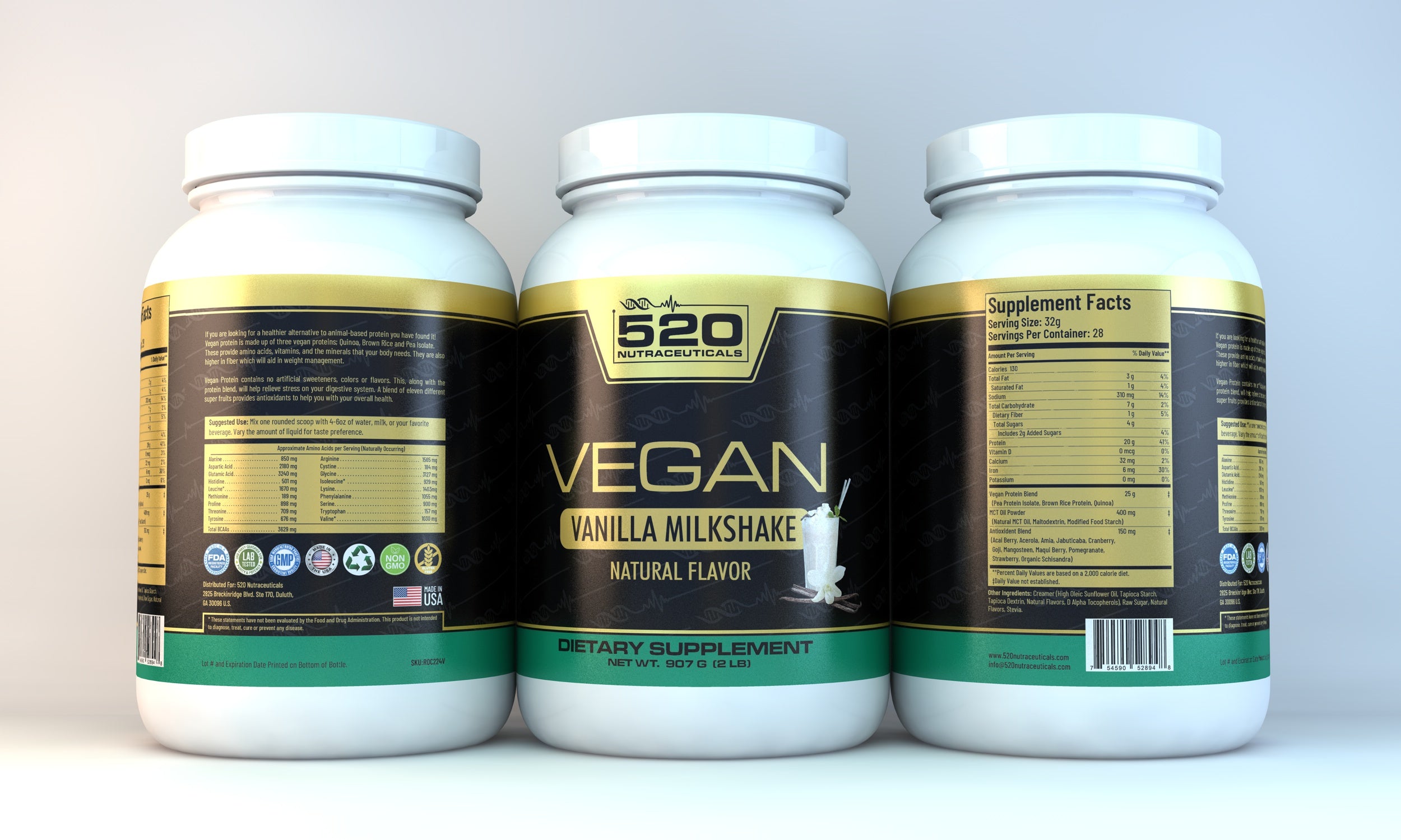 Vegan Natural Whey Protein