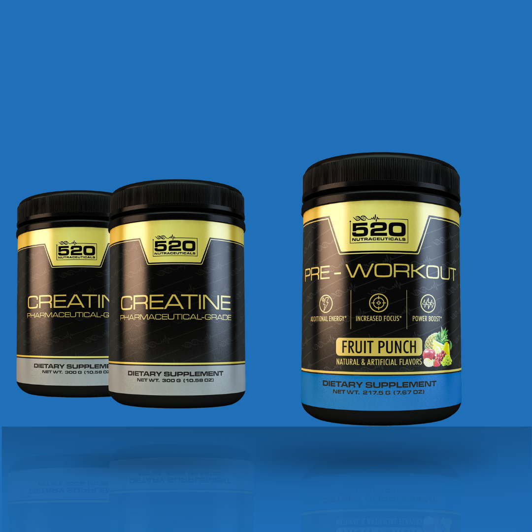 BUY1GET1FREE | Creatine 100% soluble-All natural falvors Pre-Workout