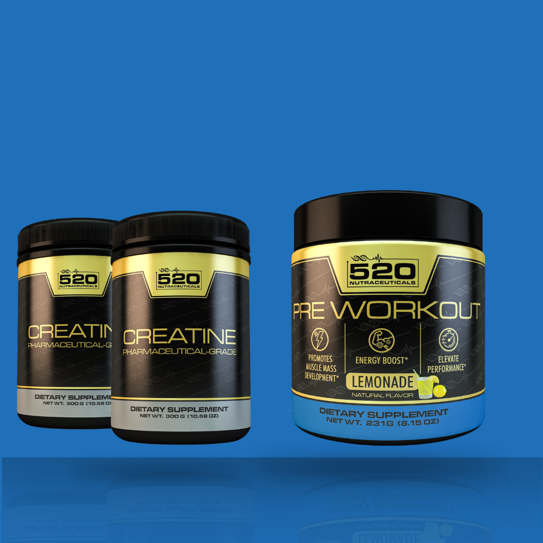 BUY1GET1FREE | Creatine 100% soluble-All natural falvors Pre-Workout