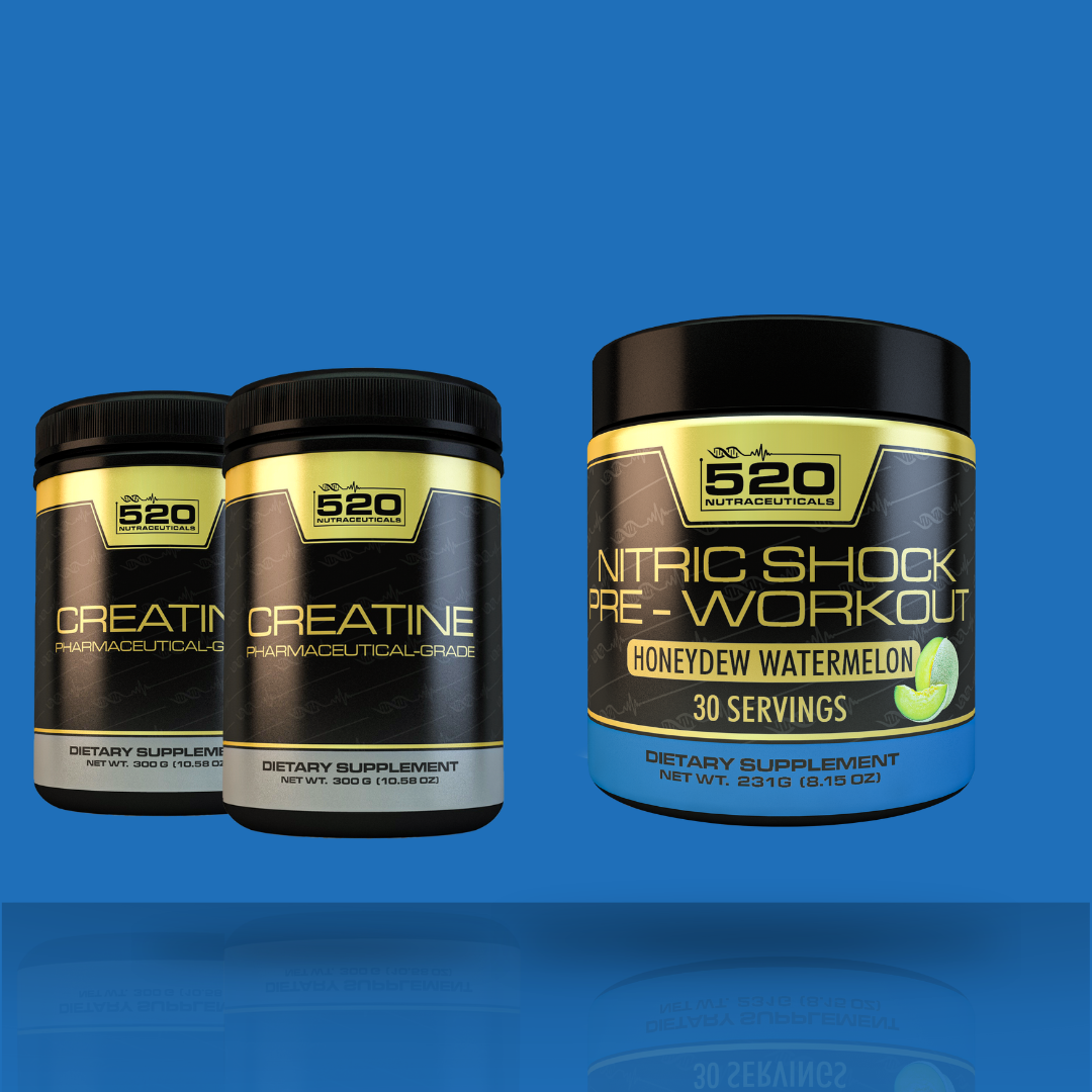 BUY1GET1FREE | Creatine 100% soluble-All natural falvors Pre-Workout